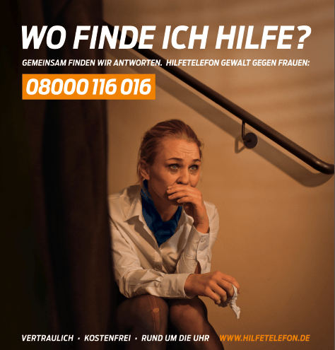 Onde eu acho ajuda? Juntos acharemos respostas. Número de telefone contra violência contra a mulher: 08000 116 016 De confiança - Gratuito - A todo momento